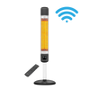 HM "Luxeva" Freestanding Infra Red 2000W Carbon Heater with WiFi & Remote Control