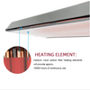 HM Bathroom - Schott Glass Carbon Ceiling Heater - 1600W